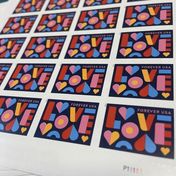 2021-Love-Forever-First-Class-Postage-Stamps