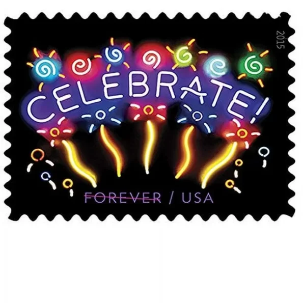 Celebrate-Forever-First-Class-Postage-Stamps