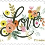 Love Flourishes Forever First Class Postage Stamps