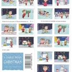 A Charlie Brown Christmas Forever First Class Postage Stamps