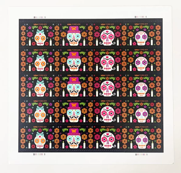 Day of the Dead Forever First Class Postage Stamps