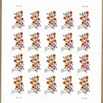 Sunflower Bouquet Two Ounce Forever First Class Postage Stamps-1