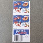 USPS Santa and Sleigh Forever First Class Postage Stamps