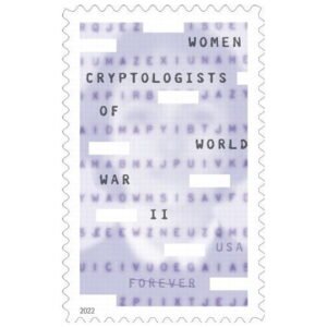 Women Cryptologists of World War II Stamps 2022 Forever Postage Stamps 100pcs